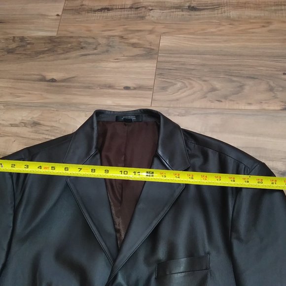 STAFFORD Genuine  Men's Versatile Jacket XL Color Brown 100% Leather - Picture 8 of 16
